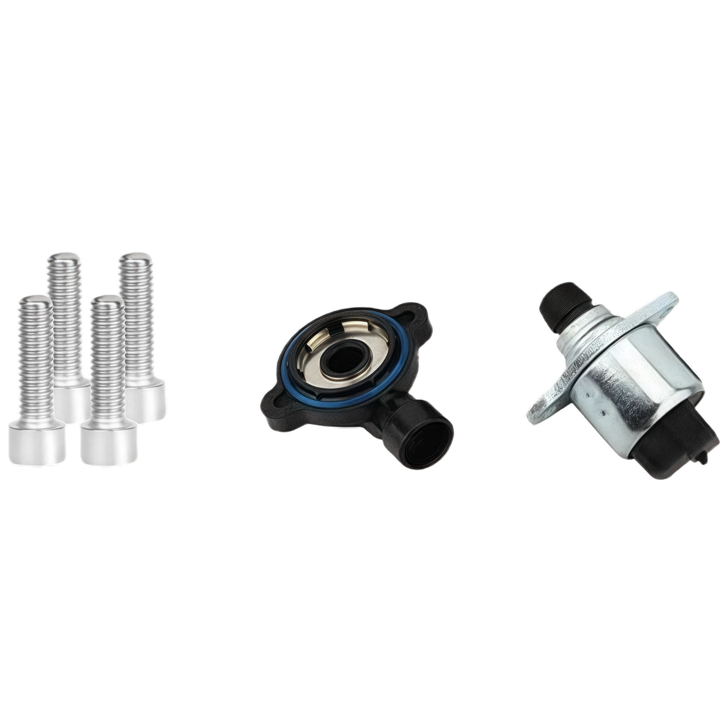 102mm Aluminum 4-Bolt Throttle Body + TPS IAC For GM Gen III LS1 LS2 LS6 LS7 LSX Black - product image 8