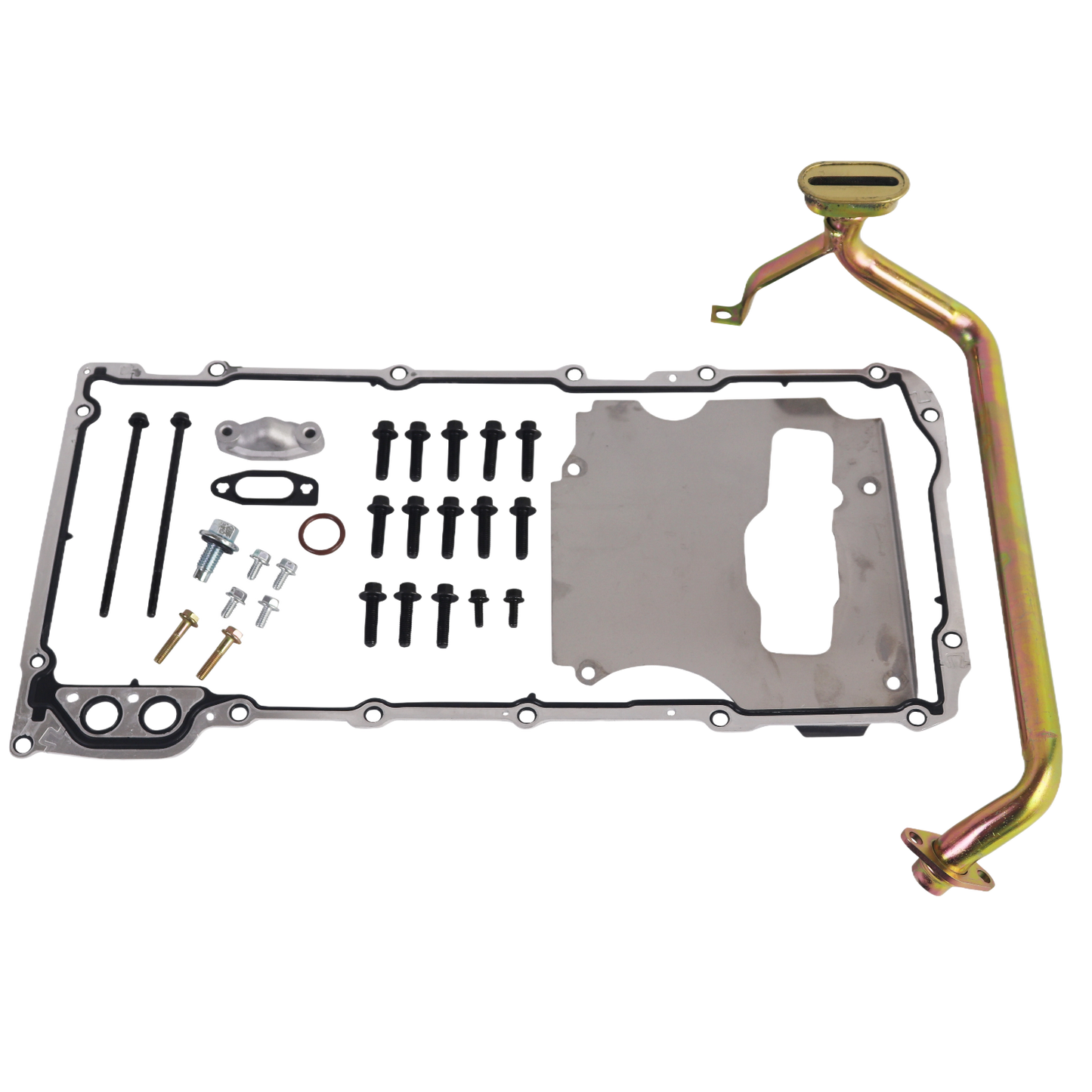Haytalras LS Swap Retrofit Low Profile Oil Pan Kit for GM LS1 LS2 LS3 Engine 55-87 302-1 Black - product image 6