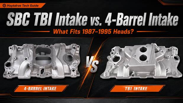 SBC TBI Intake vs. 4-Barrel Intake: What Fits 1987–1995 Heads?