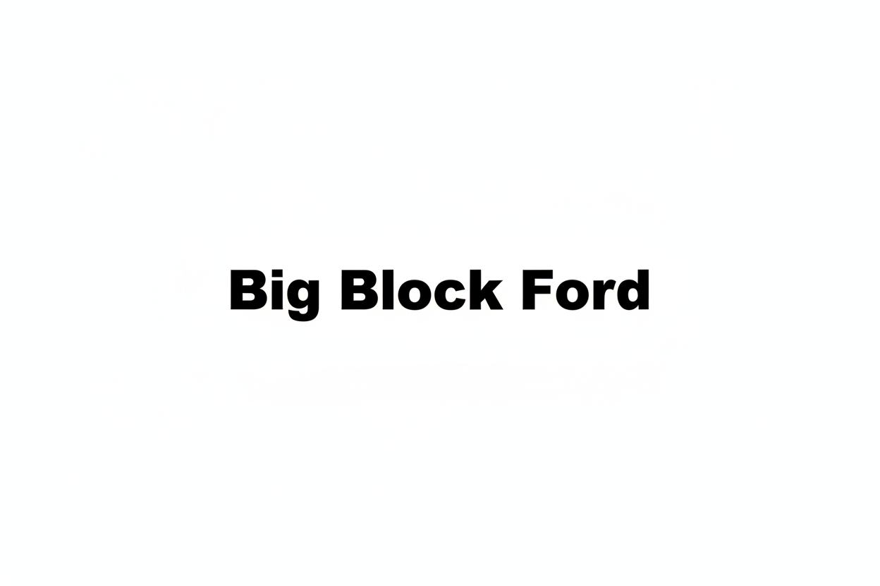 Intake Manifold-Ford-BBF(New)
