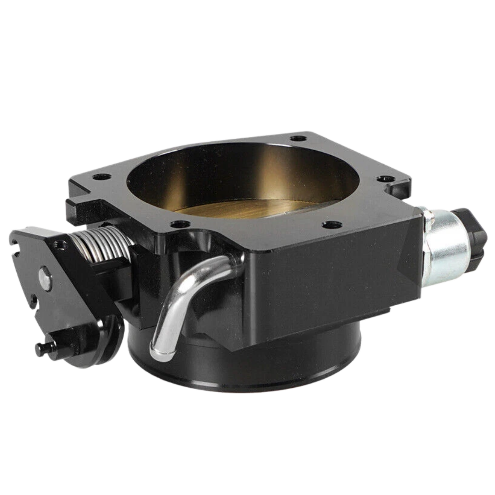 102mm Aluminum 4-Bolt Throttle Body + TPS IAC For GM Gen III LS1 LS2 LS6 LS7 LSX Black - product image 5