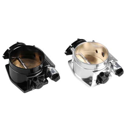 102mm Aluminum 4-Bolt Throttle Body + TPS IAC For GM Gen III LS1 LS2 LS6 LS7 LSX Black - product image 6