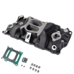 Haytalras 2001 Chevy SBC Dual Plane Spread Bore Intake Manifold 1955-1995 262-400