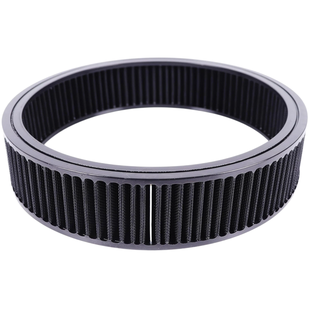 Haytalras 14"x3" Round Air Cleaner Filter Element High Flow Washable & Reusable Compatible with Chevy Ford GMC Mopar Buick Oldsmobile Pontiac Red