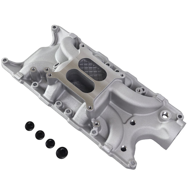 Haytalras Intake Manifold Aluminum for Ford Small Block Windsor SBF V8 289 302W 5.0L
