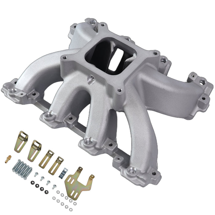 Haytalras Aluminum Super Victor EFI Single Plane Intake Manifold for Chevy Gen III LS1/LS2