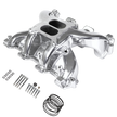 Haytalras 300-130 GM LS1 LS2 LS6 Cathedral Port Mid-Rise Dual Plane 4150 Intake Manifold 5.7L 6.0L