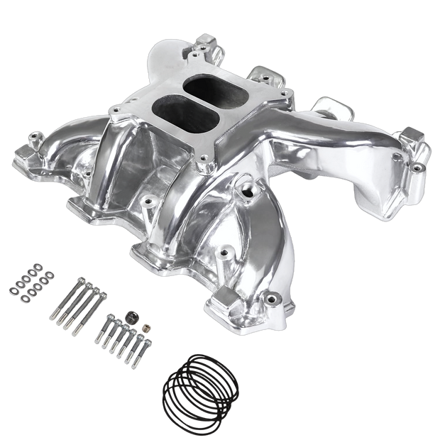 Haytalras 300-130 GM LS1 LS2 LS6 Cathedral Port Mid-Rise Dual Plane 4150 Intake Manifold 5.7L 6.0L - view 12