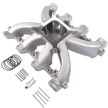 Haytalras 300-132 GM LS1 LS2 LS6 Cathedral Port Mid-Rise Single Plane 4150 Intake Manifold 5.7L 6.0L