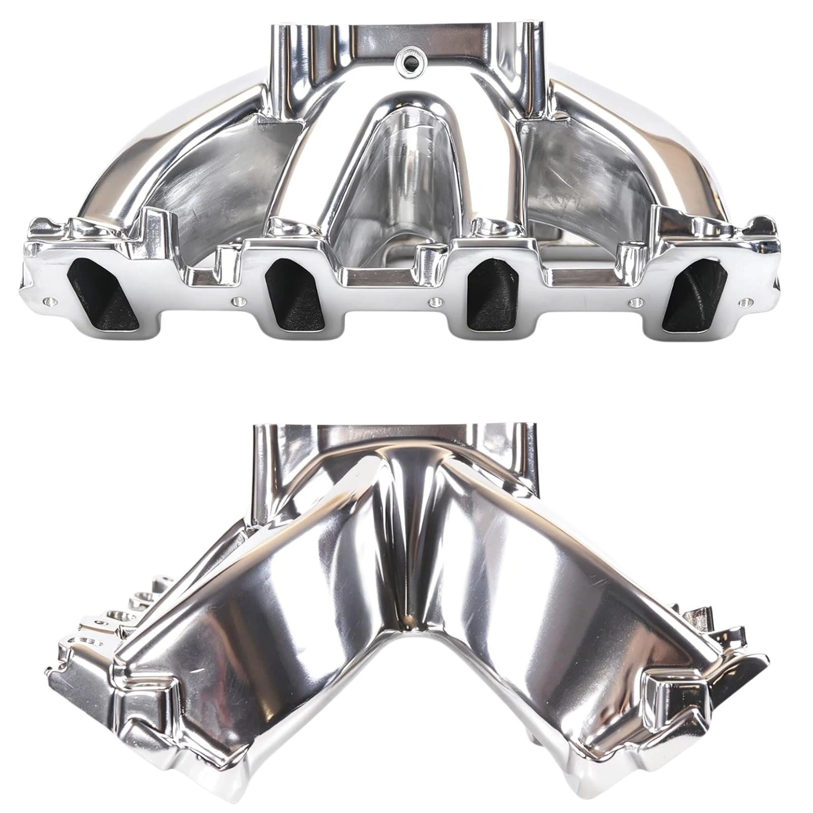 Haytalras 28095 GM LS1 LS2 Super Victor EFI Single Plane 4150 Intake Manifold 5.7L 6.0L Cathedral Port