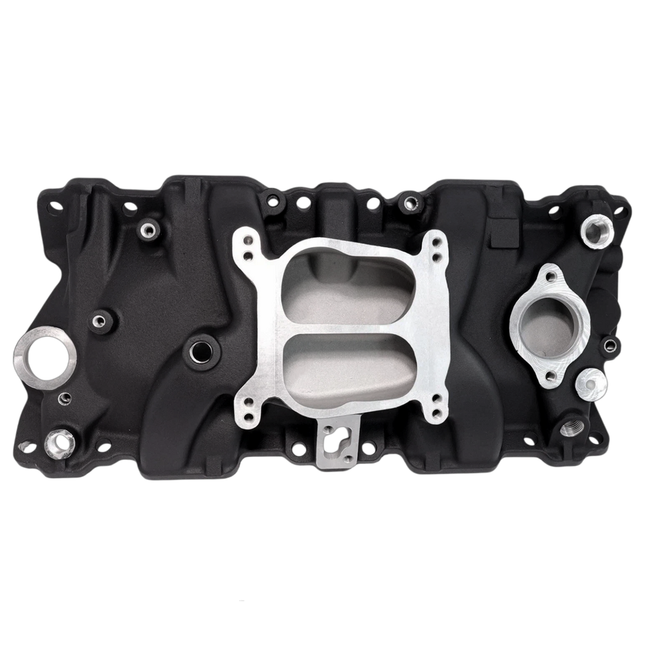 Haytalras 2104 Chevy SBC Low-Rise Dual Plane Square/Spread Bore Intake Manifold 1987-1995 262-400