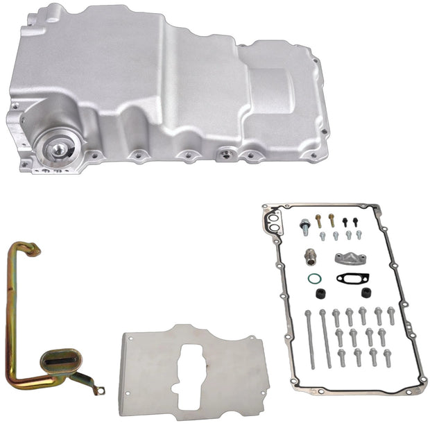 Haytalras 302-3 LS Swap Oil Pan Kit for GM LS1 LS2 LS3 LS6 LSX Engines 4.8L 5.3L 6.0L 6.2L