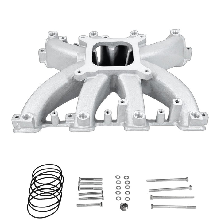 Haytalras Single Plane Mid-Rise EFI Intake Manifold for GM LS3 L92 Rectangle Port 6.2L
