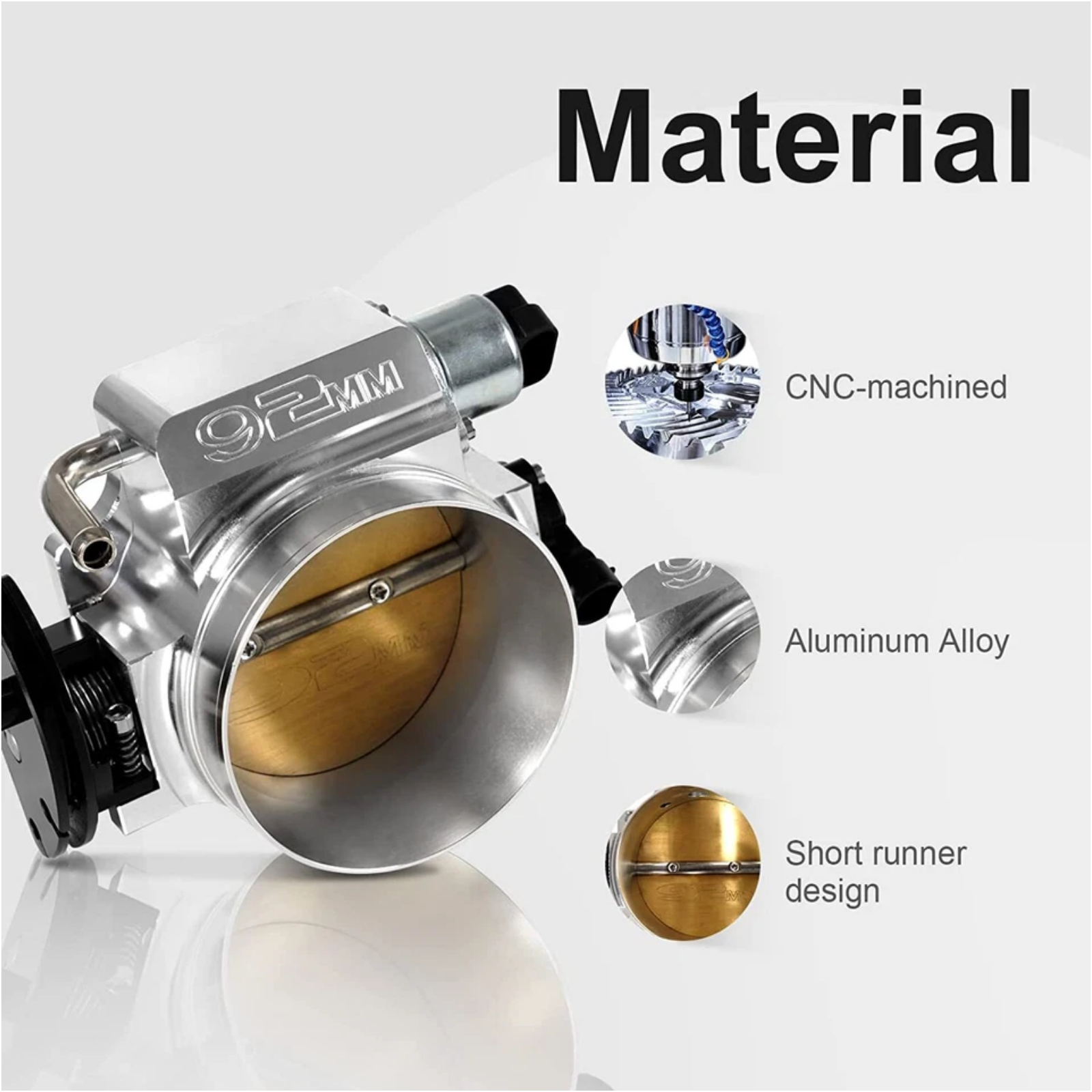 Haytalras 92mm Throttle Body with TPS IAC for LSX LS LS1 LS2 LS7 - product image 2
