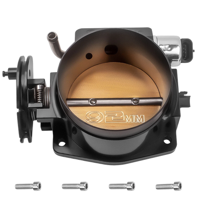 92mm Throttle body + TPS IAC Throttle Position Sensor For LSX LS LS1 LS2 LS7 Black - product image 3