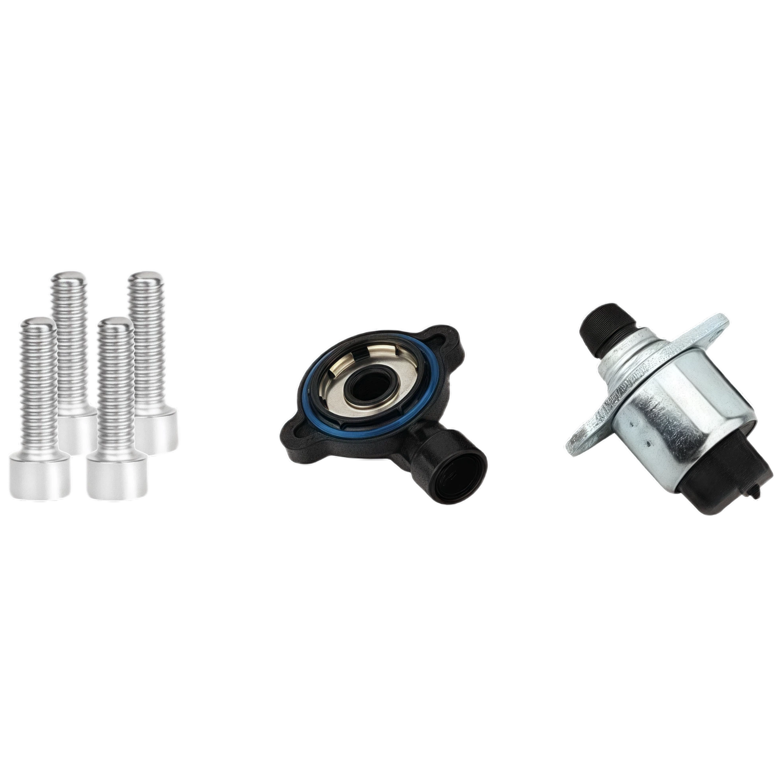 92mm Throttle body + TPS IAC Throttle Position Sensor For LSX LS LS1 LS2 LS7 Black - product image 7