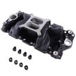 Haytalras 2026 Chevy SBC Air-Gap Dual Plane Square Bore Intake Manifold 1957-1995 262-400