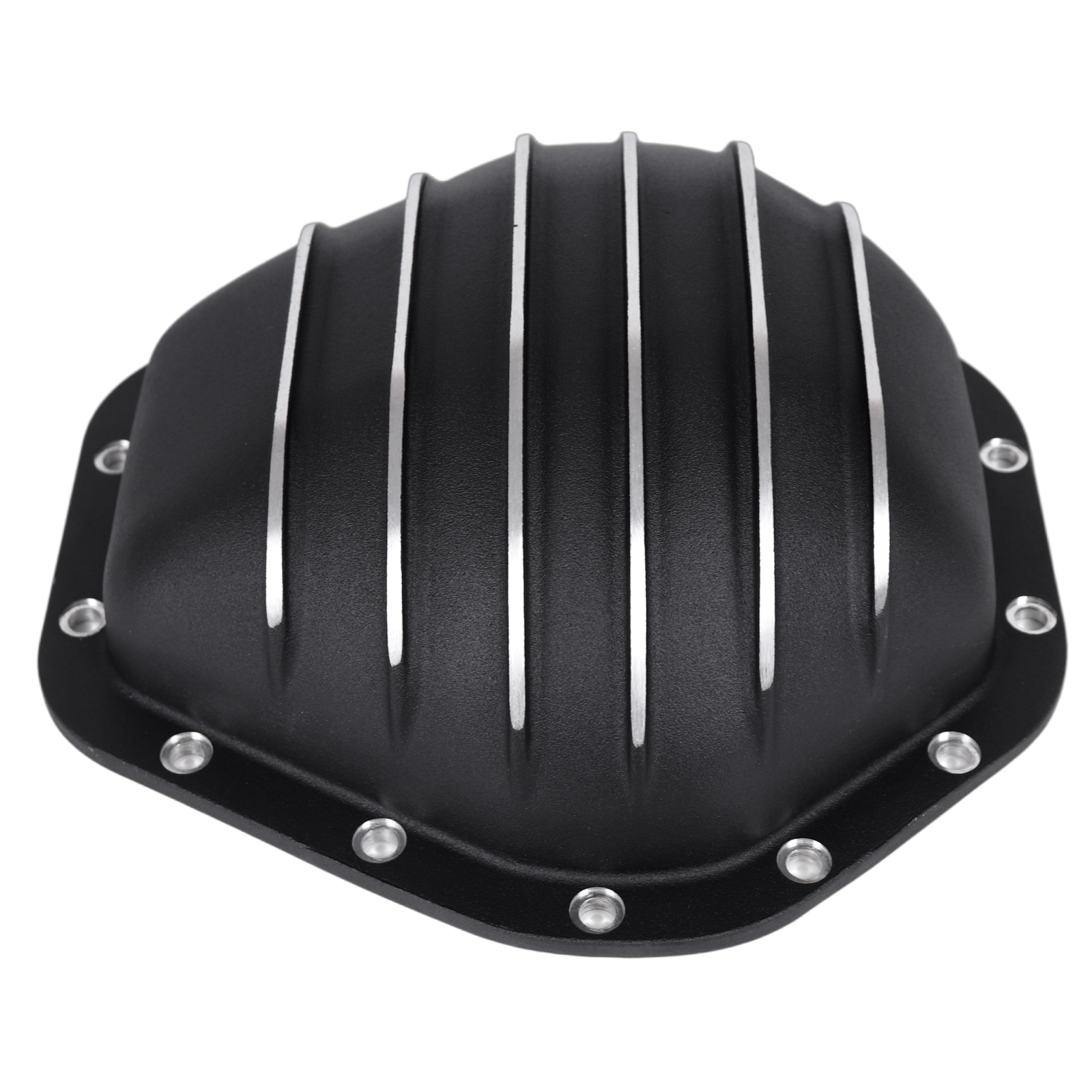 Haytalras For Chevy GMC 10.5in 14Bolt Rear Aluminum Differential Cover with Gasket & Bolts Black - product image 5