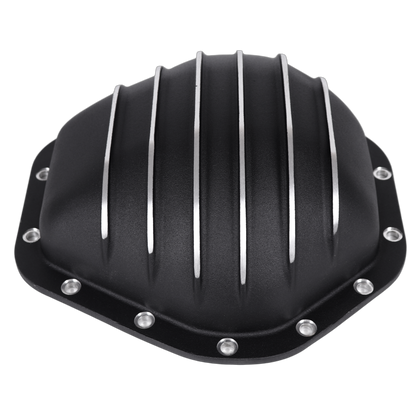 Haytalras For Chevy GMC 10.5in 14Bolt Rear Aluminum Differential Cover with Gasket & Bolts Black - product image 5