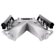 Haytalras 300-137 GM LS1 LS2 LS6 Cathedral Port Mid-Rise Single Plane 4150 EFI Intake Manifold 5.7L 6.0L