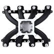 Haytalras 300-136 GM LS3 L92 Rectangle Port Mid-Rise Single Plane 4150 EFI Intake Manifold 6.0L 6.2L