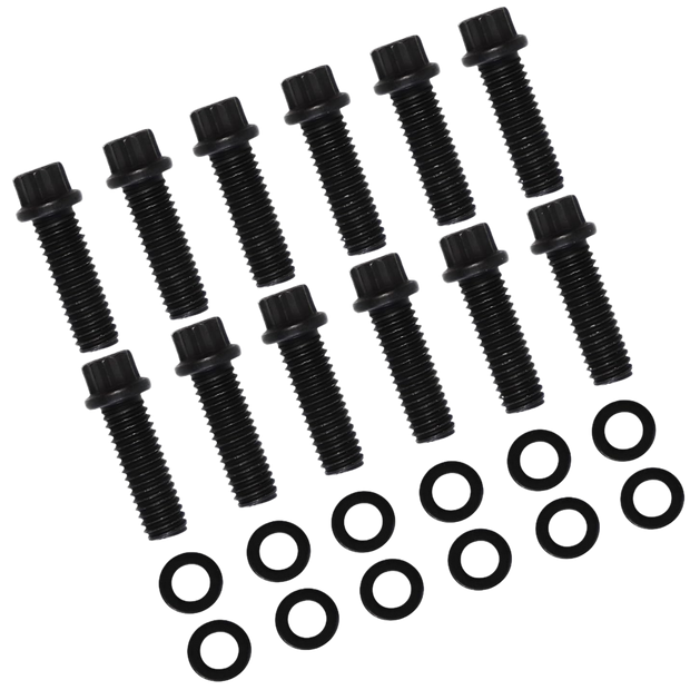 Haytalras Intake Manifold Bolt Kit ChryslerV8 SBC V6 Blazer 90A° SB Set of 3/8" and 1-1/8" - view 3