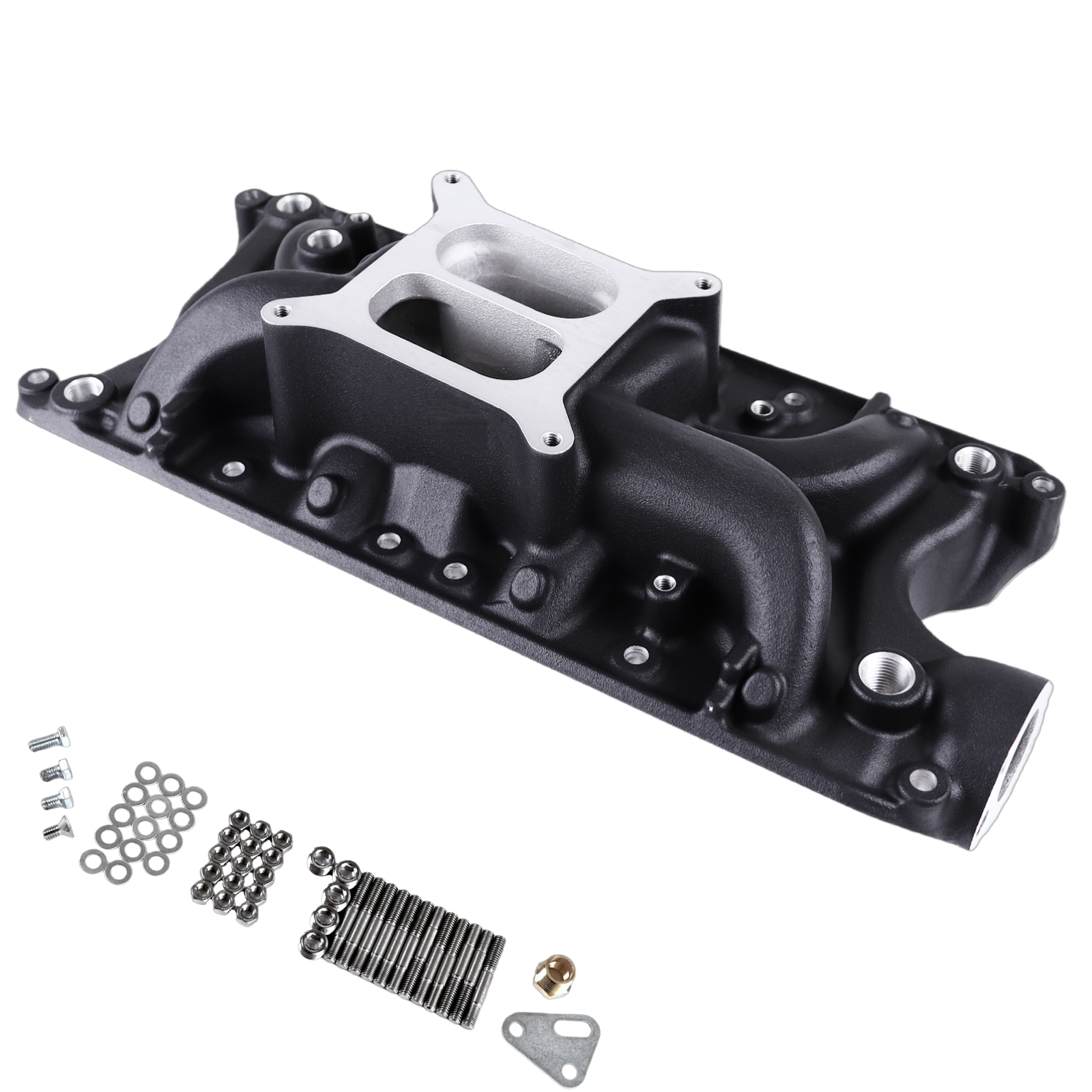 Haytalras 4001 Ford SBF Windsor Mid-Rise Dual Plane Square Bore Intake Manifold 1962-2001 260 289 302