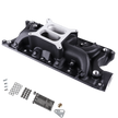 Haytalras 4001 Ford SBF Windsor Mid-Rise Dual Plane Square Bore Intake Manifold 1962-2001 260 289 302