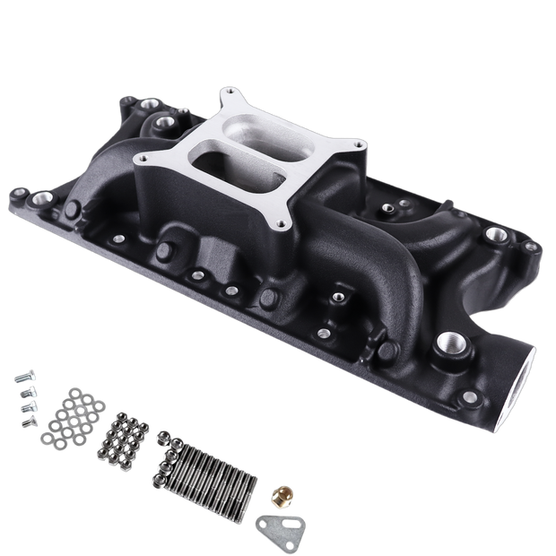 Haytalras 4001 Ford SBF Windsor Mid-Rise Dual Plane Square Bore Intake Manifold 1962-2001 260 289 302 - view 7