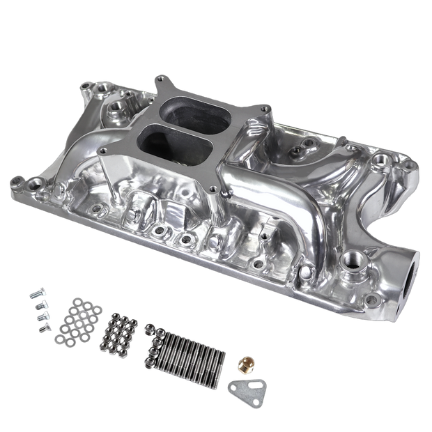 Haytalras 4001 Ford SBF Windsor Mid-Rise Dual Plane Square Bore Intake Manifold 1962-2001 260 289 302 - view 12