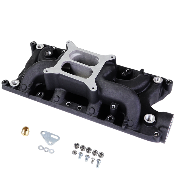 Haytalras 4026 Ford SBF Windsor Air-Gap Dual Plane Square Bore Intake Manifold 1962-2001 260 289 302 - view 7