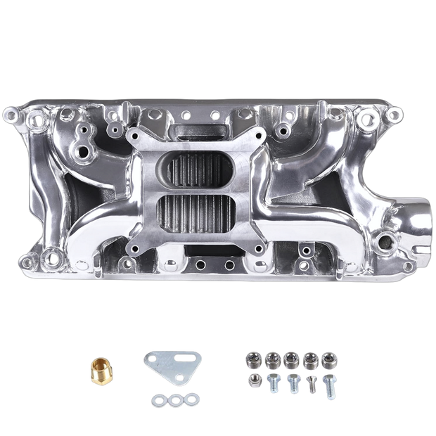 Haytalras 4026 Ford SBF Windsor Air-Gap Dual Plane Square Bore Intake Manifold 1962-2001 260 289 302 - view 12