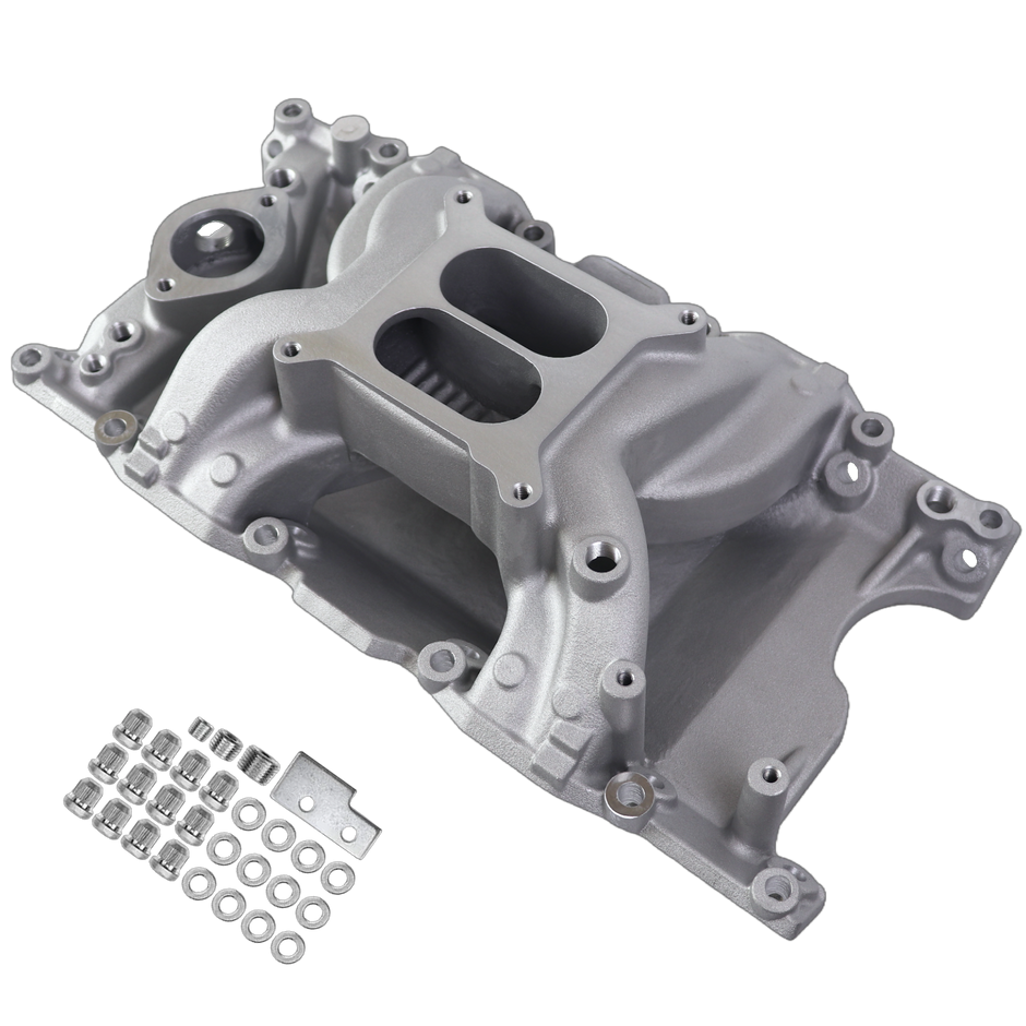 Haytalras 5026 Mopar Chrysler LA/Magnum Air-Gap Dual Plane 4150 Intake Manifold 318 340 360