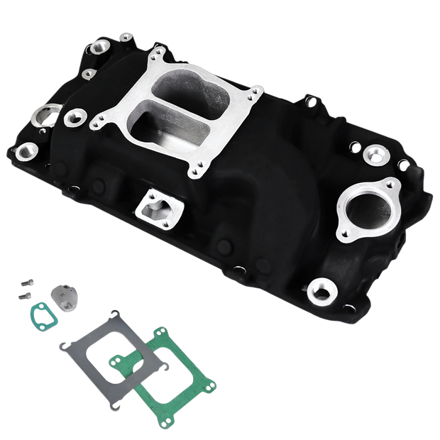 Haytalras 3001 Chevy BBC Low-Rise Dual Plane Oval Port Intake Manifold 1965-2000 396 402 427 454 - view 8