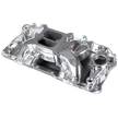 Haytalras 3026 Chevy BBC Air-Gap Dual Plane Oval Port Intake Manifold 1966-2000 396 402 427 454