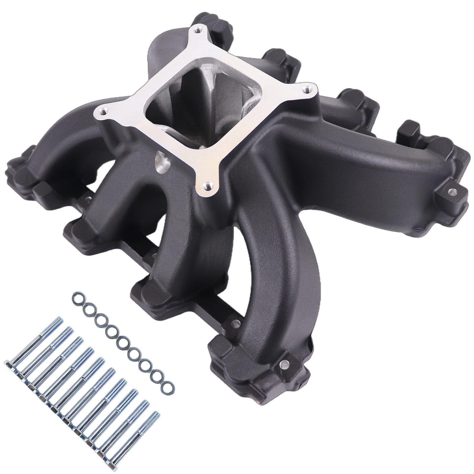 Haytalras 28097 GM LS1 LS2 LS6 Super Victor Carbureted Single Plane 4150 Intake Manifold 5.7L 6.0L Cathedral Port