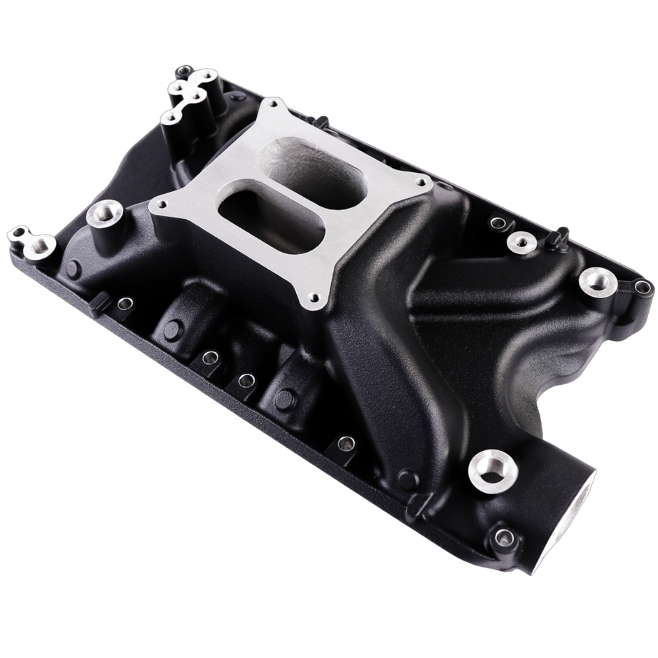 Haytalras 4023 Ford SBF 351W Windsor Mid-Rise Dual Plane Square Bore Intake Manifold 1969-1997