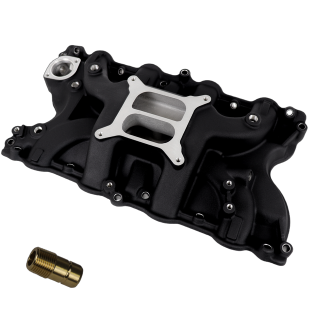 Haytalras 2166 Ford BBF 429 460 Low-Rise Dual Plane Square Bore Intake Manifold 1968-1987 - view 7