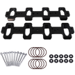 Haytalras For LS Cathedral Port Cylinder Head To Rectangle Port Intake Manifold Adapter