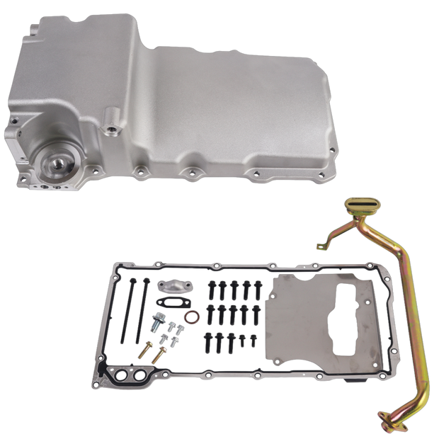 Haytalras LS Swap Retrofit Low Profile Oil Pan Kit for GM LS1 LS2 LS3 Engine 55-87 302-1