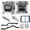 Haytalras SBC 305 350 400 Intake Manifold Gasket Set Bolts Studs Hardware Kit 7206