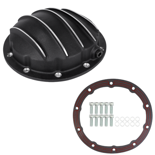 Haytalras Black Aluminum Differential Cover Chevy 10-Bolt Camaro Chevelle Nova El Camino - product image 1