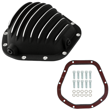 Haytalras Specialty Chrome 4910BKKIT Differential Cover Dana 60/70 9.75in 10 Bolt Black - product image 1