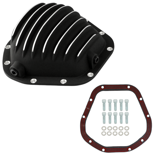 Haytalras Specialty Chrome 4910BKKIT Differential Cover Dana 60/70 9.75in 10 Bolt Black - product image 1