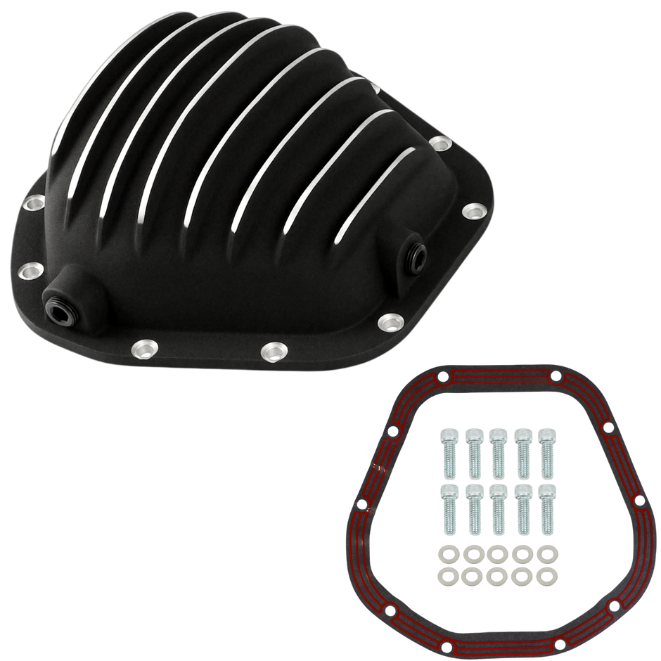 Haytalras Specialty Chrome 4910BKKIT Differential Cover Dana 60/70 9.75in 10 Bolt Black - product image 1