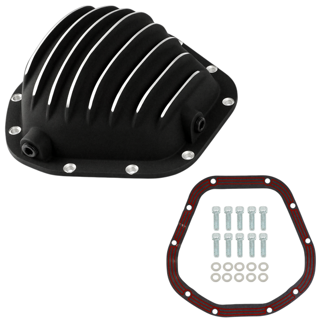 Haytalras Specialty Chrome 4910BKKIT Differential Cover Dana 60/70 9.75in 10 Bolt Black - product image 1