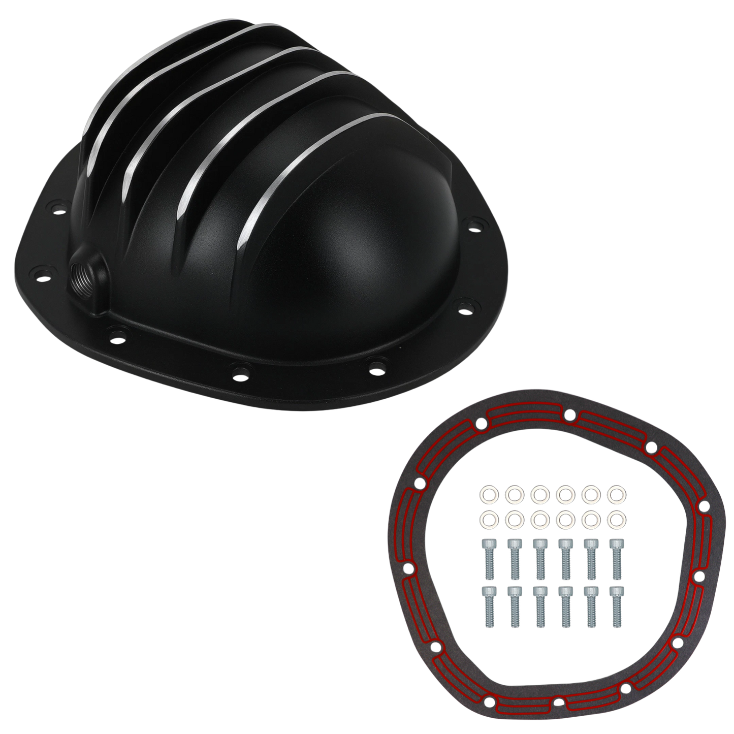Haytalras Specialty Products 4902BKKIT Differential Cover for GM Truck 12-Bolt 8.75 in Black - product image 1