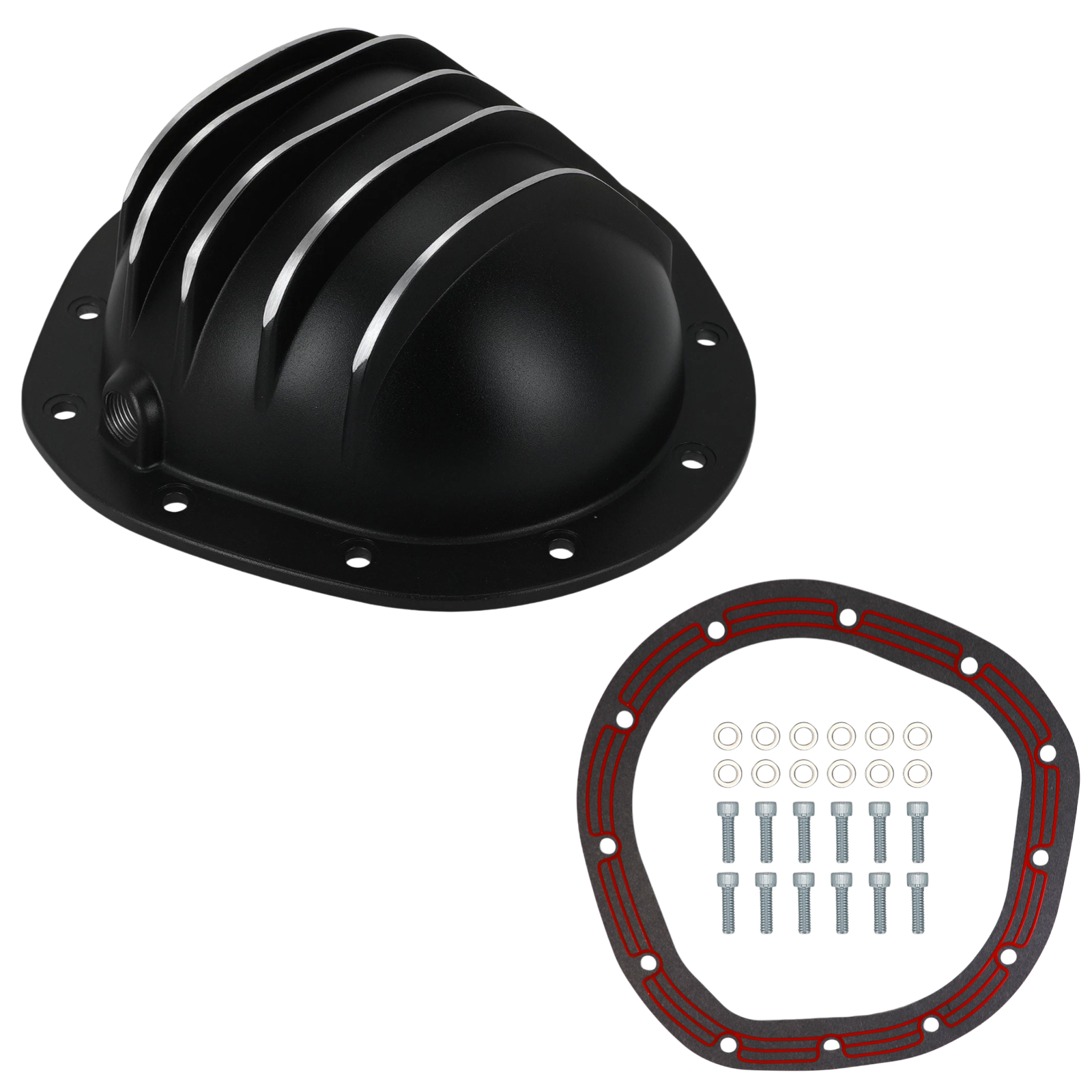 Haytalras Specialty Products 4902BKKIT Differential Cover for GM Truck 12-Bolt 8.75 in Black - product image 1