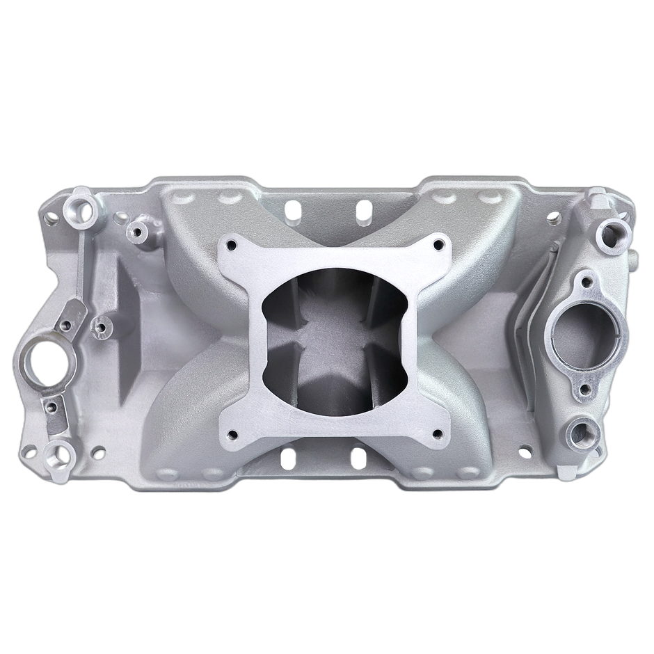 Haytalras 2031 Chevy SBC High-Rise Single Plane Square Bore Intake Manifold 1957-1995 262-400