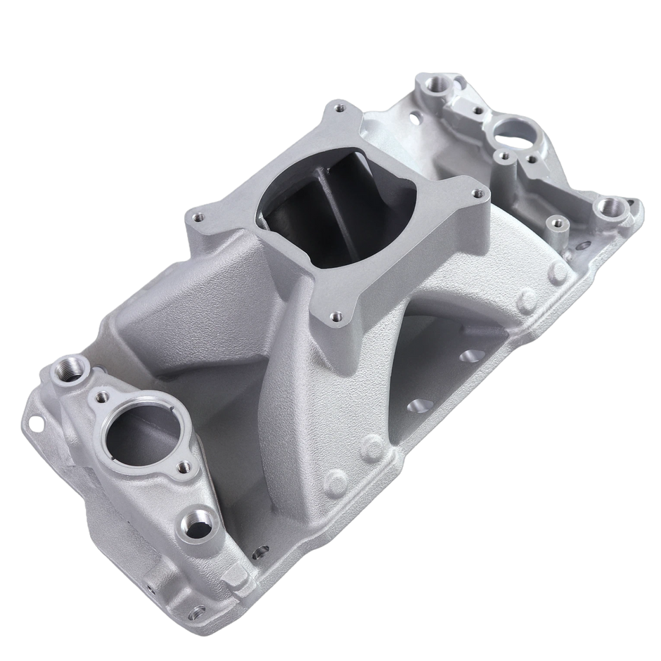 Haytalras 2031 Chevy SBC High-Rise Single Plane Square Bore Intake Manifold 1957-1995 262-400